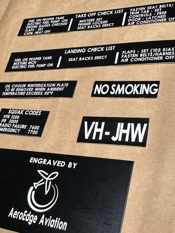 Placards Engraving